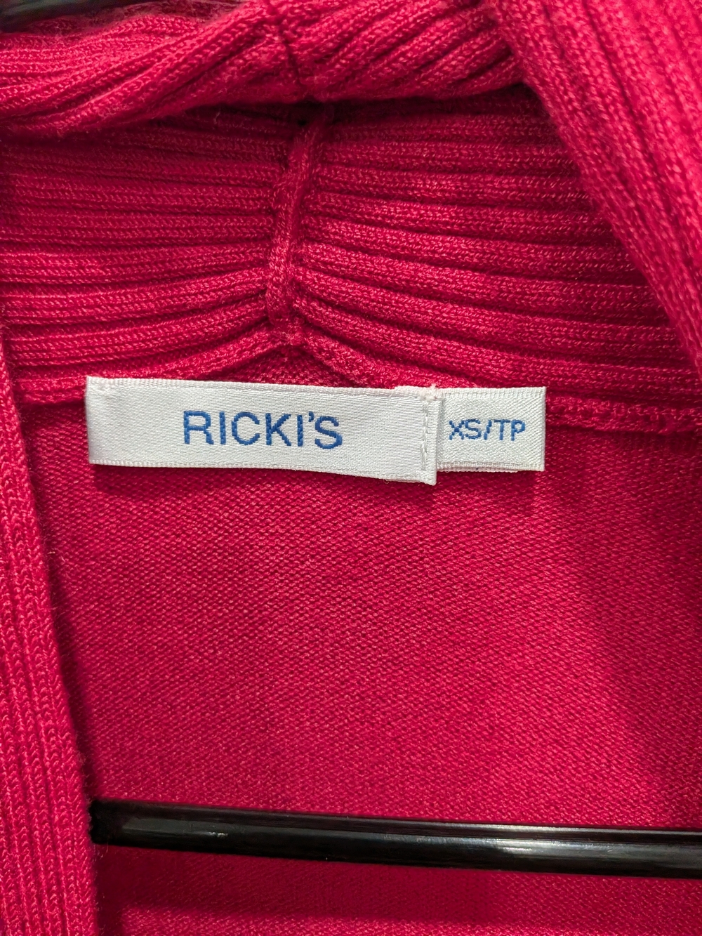 Ricki's Pink Open-Front Cardigan Jacket In Excellent Condition - Picture 3 of 8